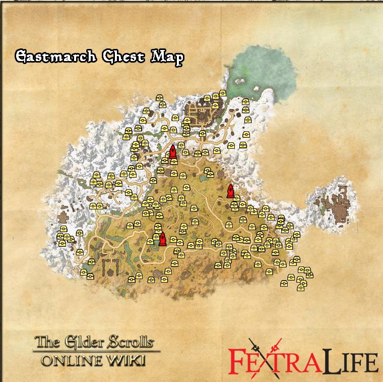 Eastmarch chest map