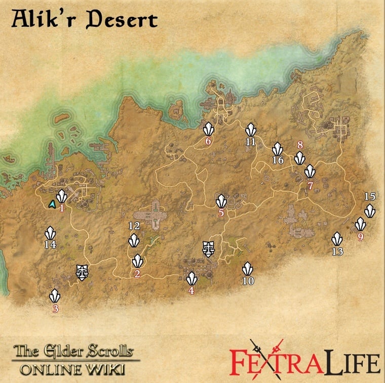 alikr desert skyshards