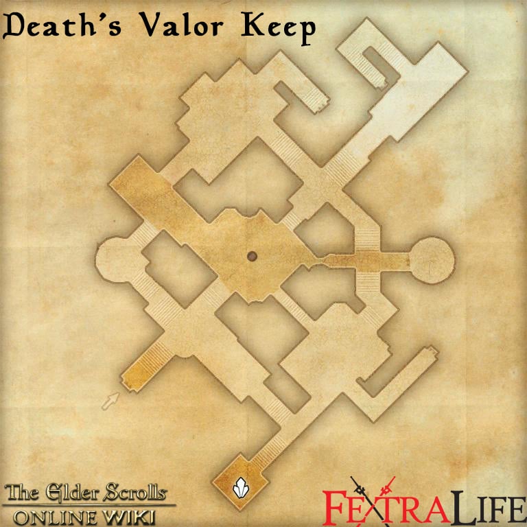 deaths valor keep eso wiki guide
