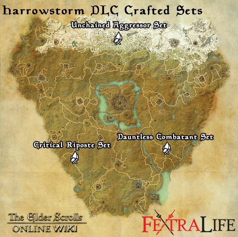 harrowstorm dlc crafted sets eso wiki guide