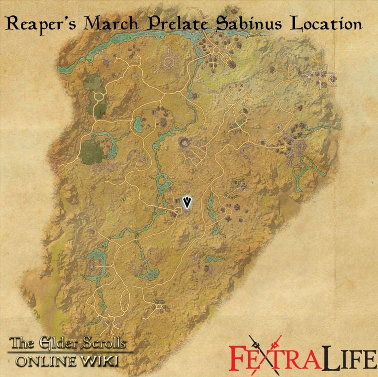 reapers march prelate sabinus location min