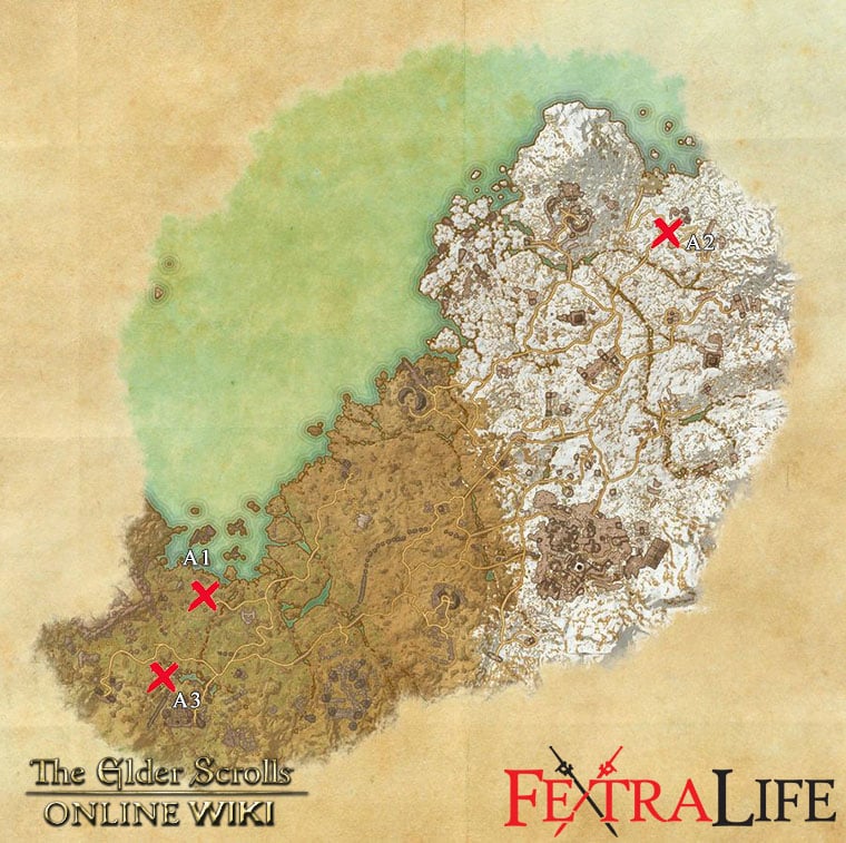 Wrothgar Survey Maps | Elder Scrolls Online Wiki