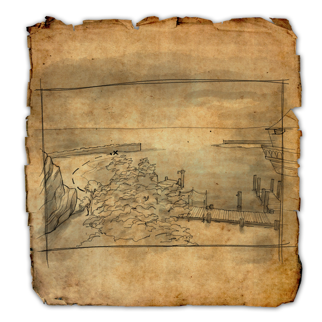 Auridon treasure maps in elder scrolls online are displayed below. 