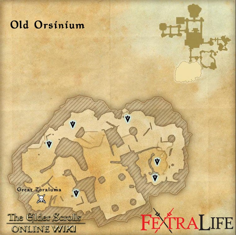It is located in northwestern tamriel, just next to in this guide, we'...