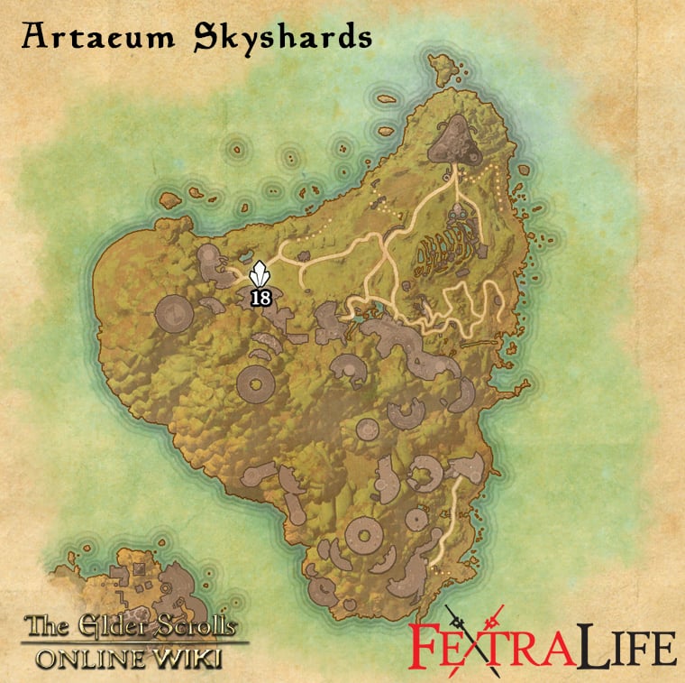 artaeum skyshards map