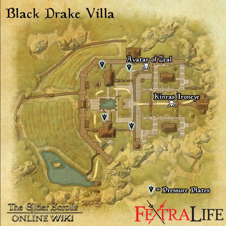 black drake villa map1 eso wiki guide min