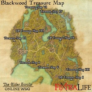blackwood treasure map 2 eso wiki guide small