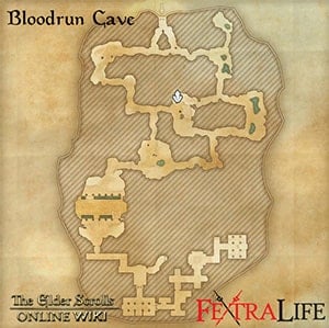 bloodrun cave eso wiki guide icon