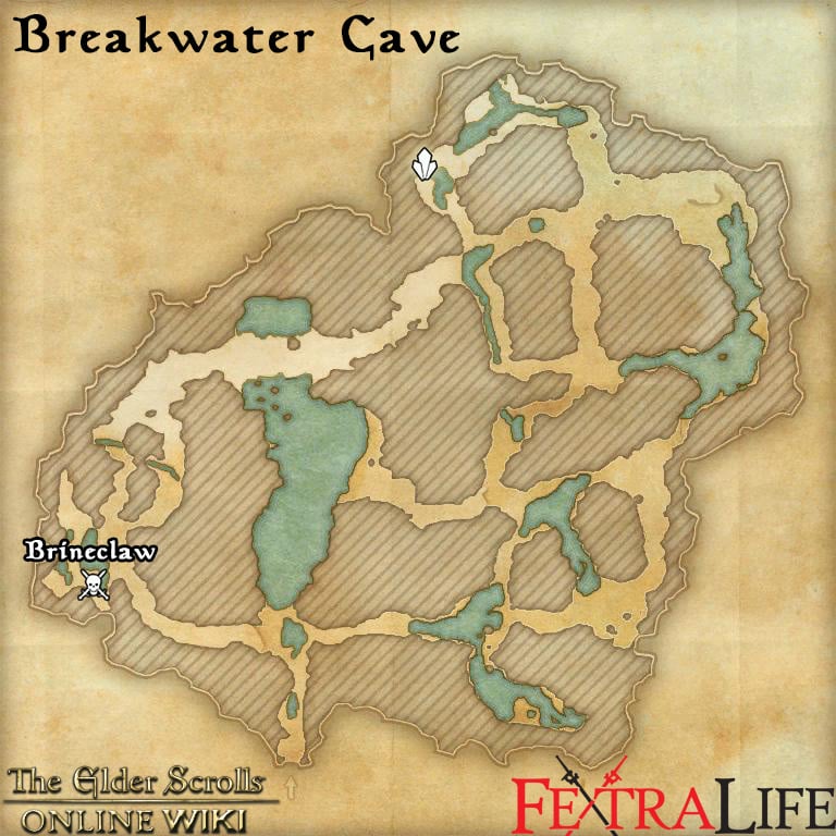 breakwater cave eso wiki guide