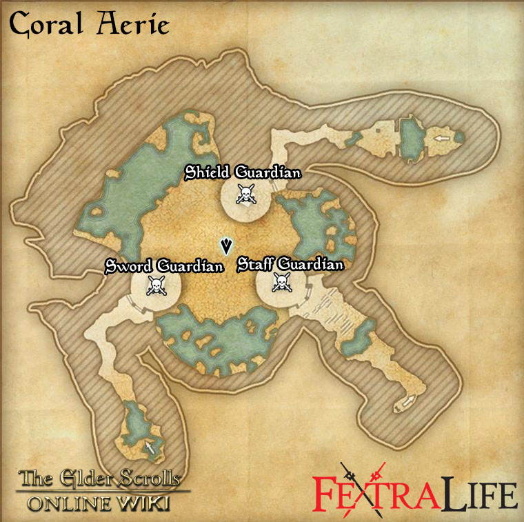 coral aerie map 2 eso wiki guide