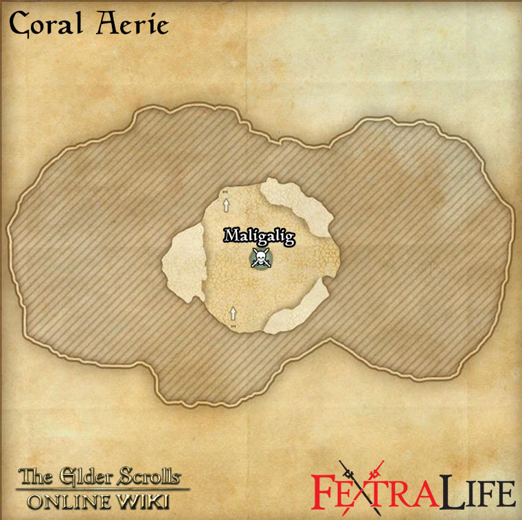 coral aerie map 3 eso wiki guide
