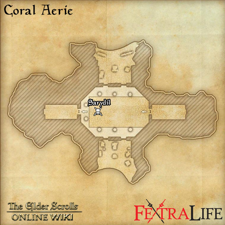 coral aerie map 4 eso wiki guide