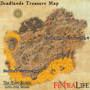 deadlands treasure map eso wiki guide icon