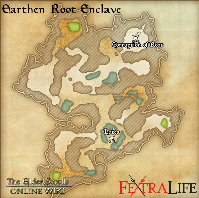 earthen root enclave map 2 eso wiki guide