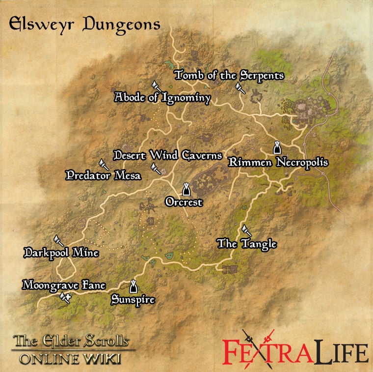 Elsweyr Dungeons