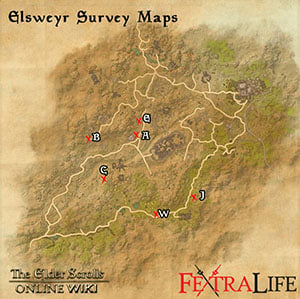 elsweyr survey map eso wiki guide icon