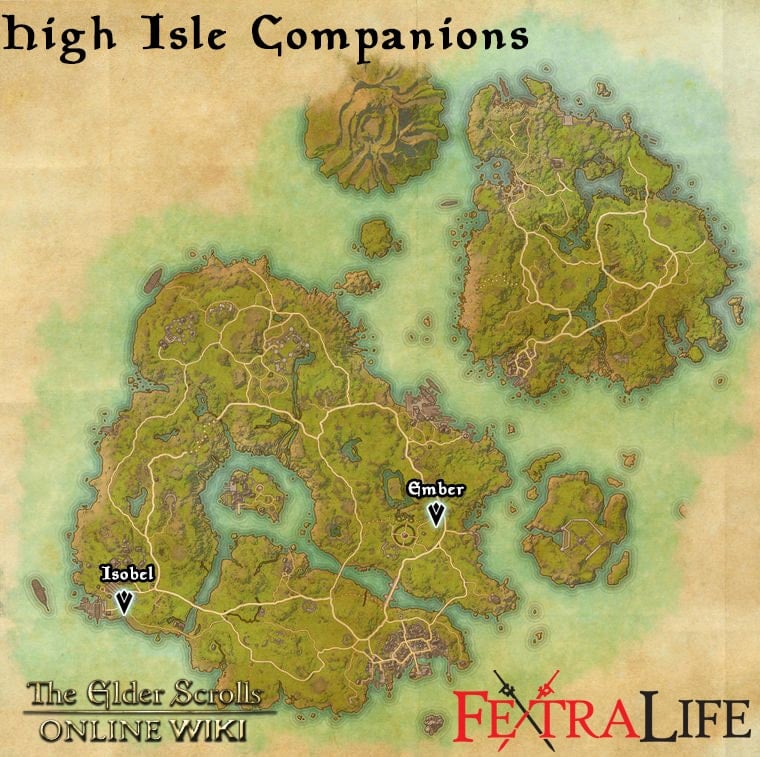 high isle companions eso wiki guide