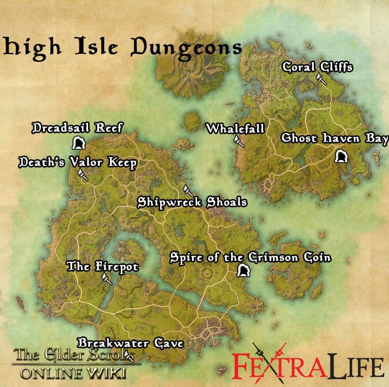 high isle dungeons eso wiki guide min