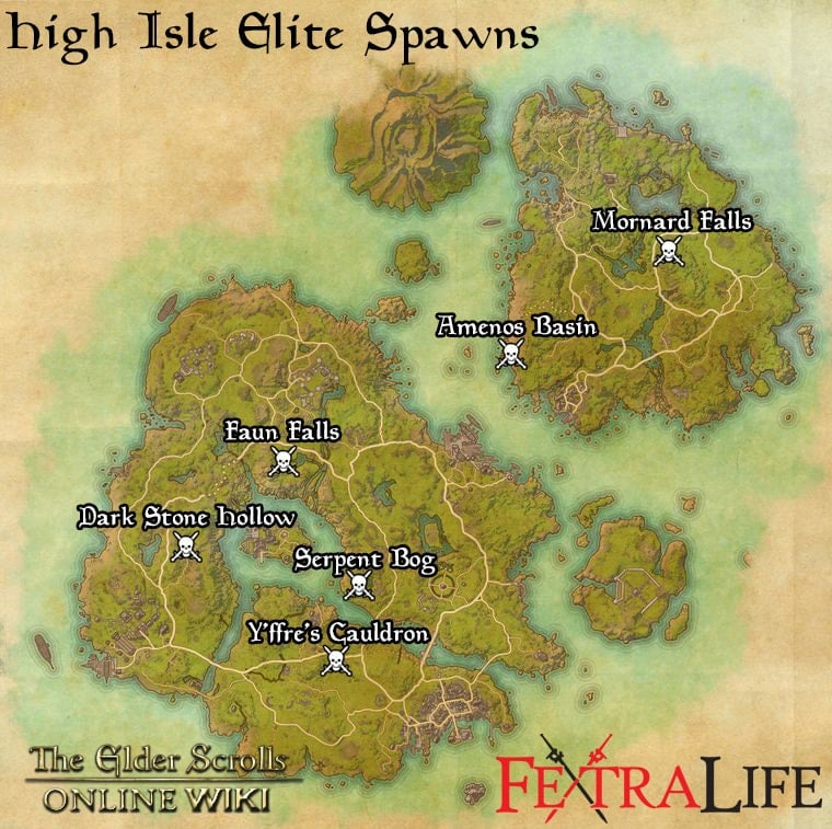 high isle elite spawns eso wiki guide