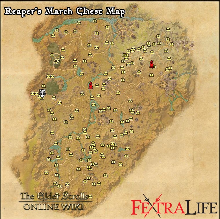 reapers march chest map
