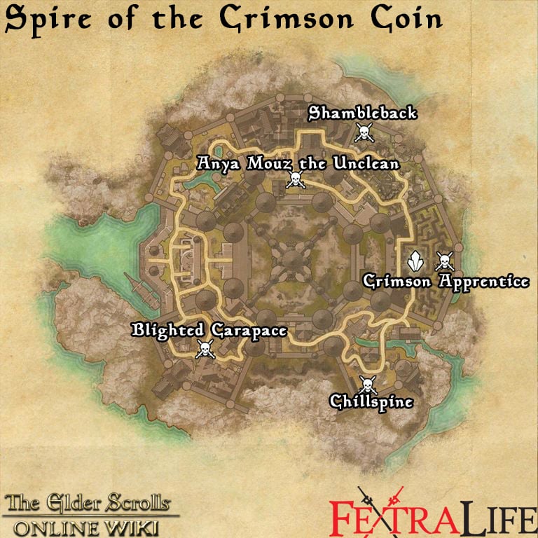 spire of the crimson coin eso wiki guide