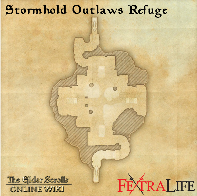 Stormhold Outlaws Refuge Map.