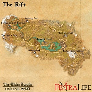 the rift dungeons eso wiki guide icon