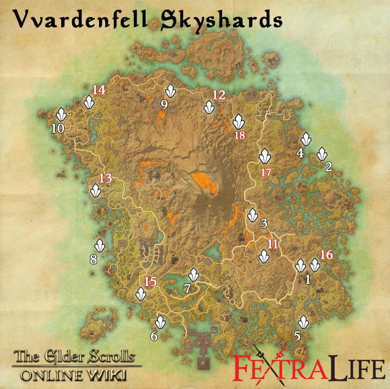 vvardenfell skyshards map