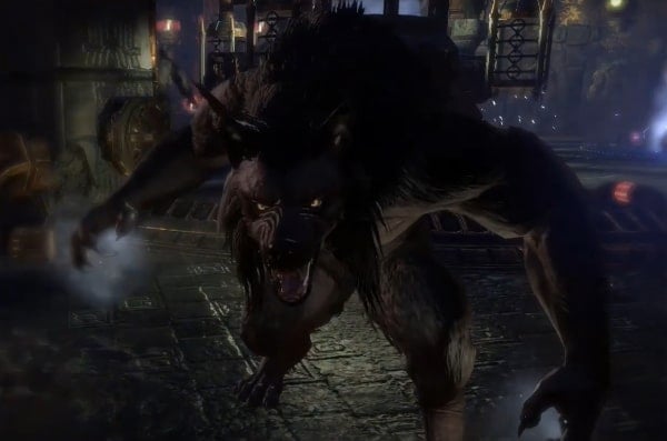 Stone Garden Werewolf Transformation